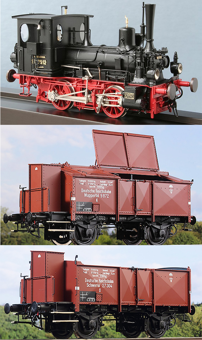 KM1 100008 - German DB Era III Steam Locomotive Starter Set 