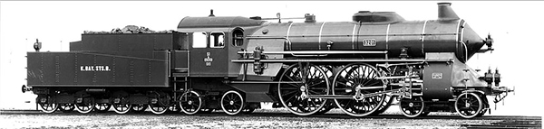 KM1 101501 - German Steam Locomotive S 2/6 of the K.Bay. St.B.
