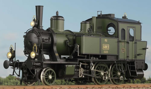 KM1 107022 - German Steam Locomotive 6068, Ep. IIa, GV Bayern, NEM
