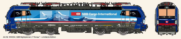 KM1 109304 - Swiss Electric Locomotive VECTRON of the SBB
