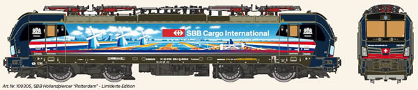 KM1 109305 - Swiss Electric Locomotive VECTRON of the SBB