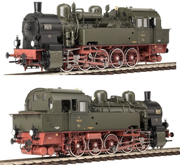 KM1 109421 - German Steam Locomotive 8215 Essen, KPEV Ep. IIa, NEM