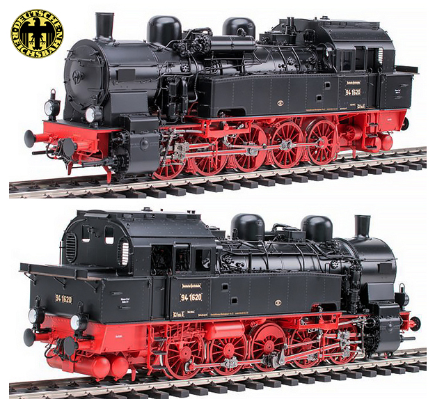 KM1 109422 - German Steam Locomotive BR 94 1620, DRG Ep. II, Rbd Altona, Bw Rothensburgort, NEM