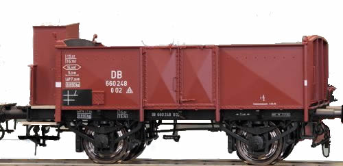 KM1 200202 - German Coal Car  O 02 Schwerin, DRG Ep. II, NEM