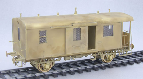 KM1 200509 - Era I Class Bay05 Baggage/Mail car for local service with Standard wheel-set