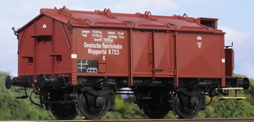 KM1 200602 - German Freight Car Class K 06l, DRG Ep. II, NEM