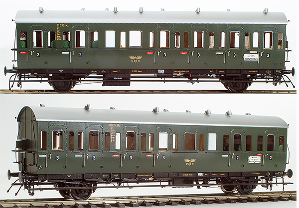 KM1 202101 - German Passenger Einheits-Abteilwagen Coach BC-21, DRG Ep. II, NEM
