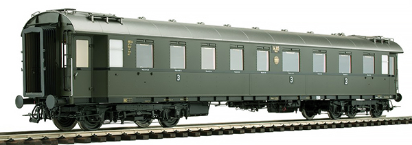 KM1 202842 - German Passenger Coach D 28, C4ü-28, DRG Ep. II, NEM