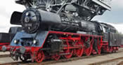 German Steam locomotive BR 03 1010 of the DR