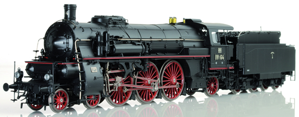 Lematec HO-2081 - Baden Express Locomotive BAD IVH Black Livery
