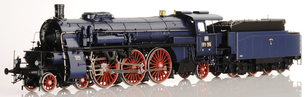 Lematec HO-2085 - Baden Express Locomotive BAD IVH Blue Livery