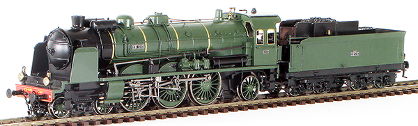 Lematec MX0035 - Modelbex French Steam Locomotive Class 231 of the ETAT Railroad, Batignolles Depot with Sound 