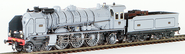 Lematec MX0037 - Modelbex French Steam Locomotive Class 231 #3645 of the PO Railroad, Tours Depot  with Sound  