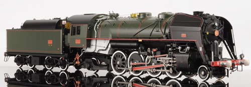 Lematec N-206-1 - French Steam Locomotive Class 141 R of the SNCF, Green Livery