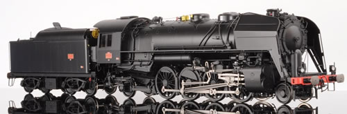 Lematec N-206-2 - French Steam Locomotive Class 141 R of the SNCF, Black Livery