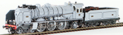 Modelbex French Steam Locomotive Class 231 #3645 of the PO Railroad, Tours Depot  with Sound  