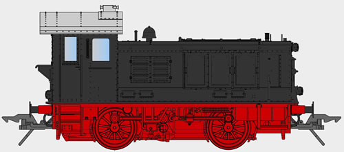 LenzO 40120 - Diesel locomotive V20 Ep. III