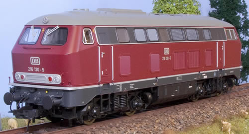 LenzO 40161 - Diesel locomotive BR216  red  Ep. IV