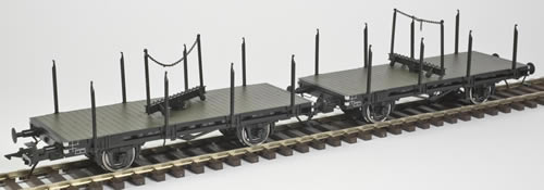 LenzO 42409-01 - H freight car single stanchion without brakes