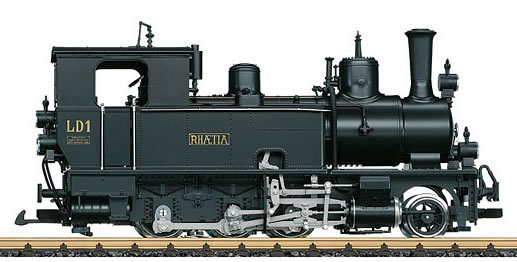 LGB 20273 - Swiss Steam Locomotive LD 1 Rhätia of the RhB (Sound)