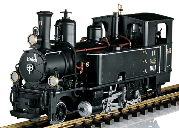 LGB 20274 - Swiss Steam Locomotive Heidi of the RhB (Sound)