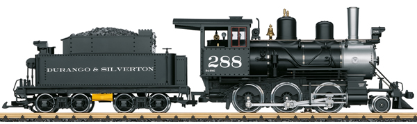 LGB 20283 - USA Steam Locomotive of the D&S (Sound)