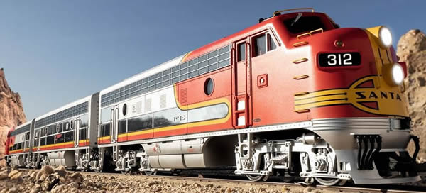 LGB 20581 - US Diesel Locomotive F7A of the Santa Fe (Sound)