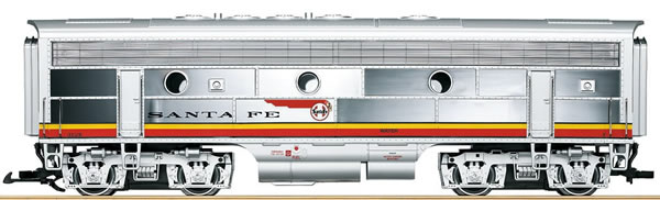 LGB 20582 - US Diesel Locomotive F7 B unit of the Santa Fe (Sound)
