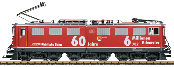 LGB 22061 - Swiss Electric Loco Ge6/6 of the RhB (50 Year Anniversary Loco New Tooling)