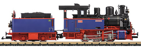 LGB 24266 - Steam Locomotive with Tender Nicki & Frank S (Narrow-Gauge)