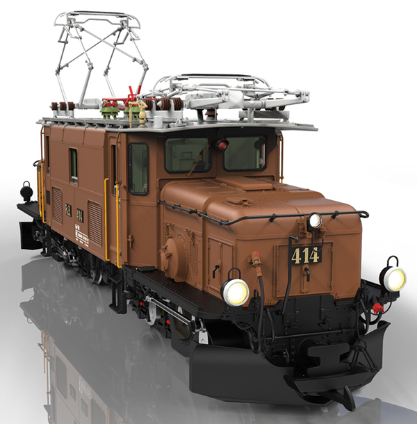 LGB 26600 - Swiss Electric Locomotive Class Ge 6/6 I of the RHB (Sound)