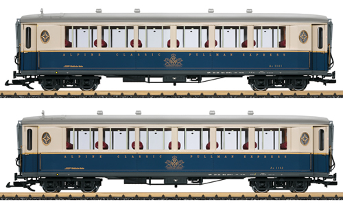 LGB 36658 - 2pc Pullman Passenger Express Car Set