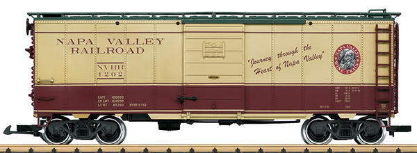 LGB 41915 - Napa Valley Wine Train Covered Freight Car