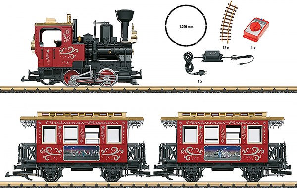 LGB 72308 - Christmas Train Starter Set (USA 120v version)