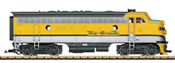 USA Diesel Locomotive F7 A Unit of the DRGW (Sound)
