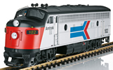 USA Diesel Locomotive Amtrak F7A (Sound)
