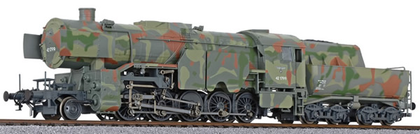 Liliput 131501 - German Steam Locomotive BR42 of the DRB - Camouflage