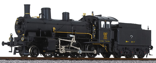 Liliput 131956 - Swiss Towing Steam Locomotive B 3/4 1367 of the SBB - Museum