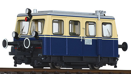 Liliput 133009 - Track Inspection Trolley Blue / Beige