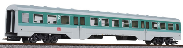 Liliput 133162 - Middle Passenger Car for BR 614 of the DB AG - Turquoise / Grey