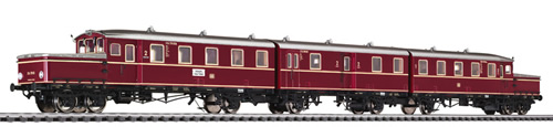 Liliput 133512 - Accumulator Railcar ETA 178 051 with Centre Coach DB Ep.III