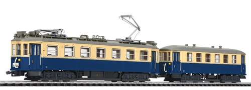 Liliput 133895 - Austrian Tramcars with Sidecar Vienna local railway AG