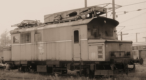 Liliput 136133 - Overhead Line Maint. Railcar 730 003-4 DB Ep.IV