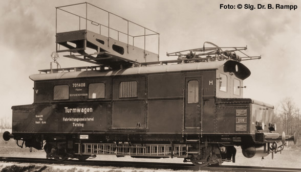 Liliput 136135 - German Electric Maintanence Railcar of the DRG
