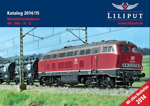 Liliput 2014 - Catalog 2014/2015 HO, HOe, N, G Scale