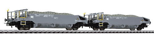 Liliput 230109 - Ballast Wagon Set with Ballast Load SBB Ep.V
