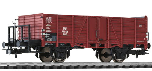 Liliput 235025 - Open goods wagon, with brakemans cab, Om 21 DB epoch III