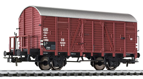 Liliput 235095 - Covered Goods Wagon with Brake Platform DB Ep.III
