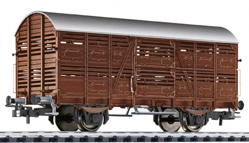 Liliput 235102 - Cattle wagon, DB epoch III