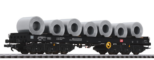 Liliput 235769 - Steel Transport Wagon with Steel Coil Load DB Ep.IV